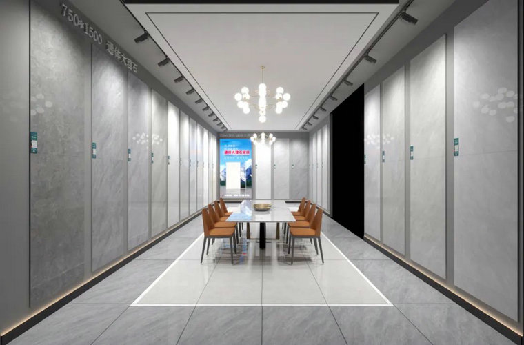 爱登灰│750×1500mm通体大理石瓷砖，打造空间的高级感！